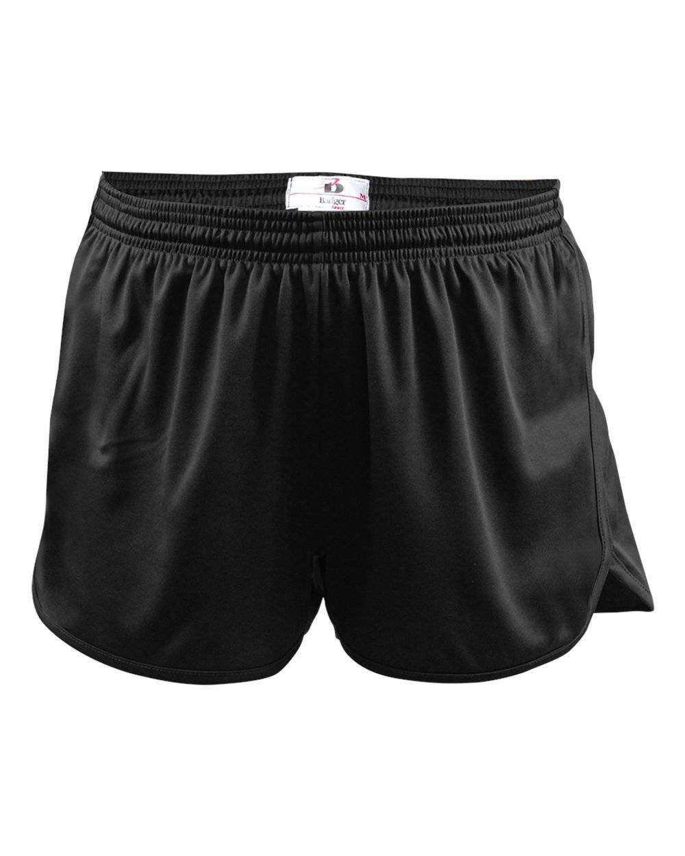 Badger Sport 2272 B-Core Youth Track Short - Black - HIT a Double - 1
