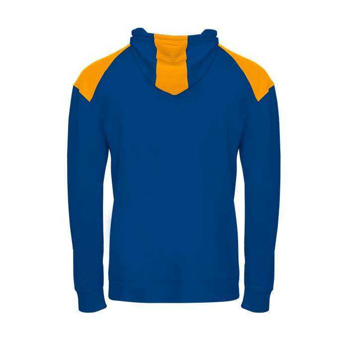 Badger Sport 2440 Breakout Performance Fleece Youth Hoodie - Royal Gold - HIT a Double - 3