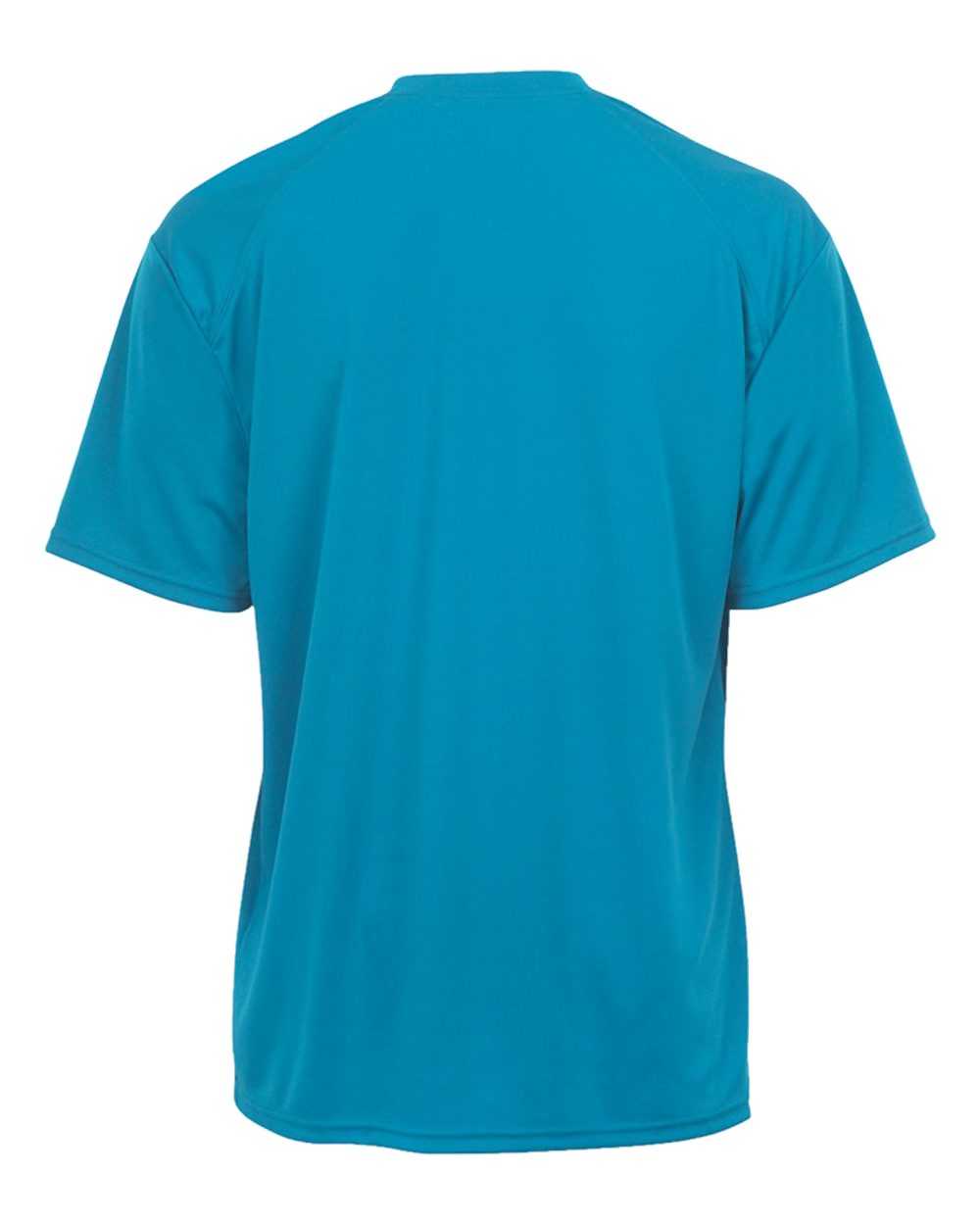 Badger Sport 2930 Youth B-Core Placket - Electric Blue - HIT a Double - 3