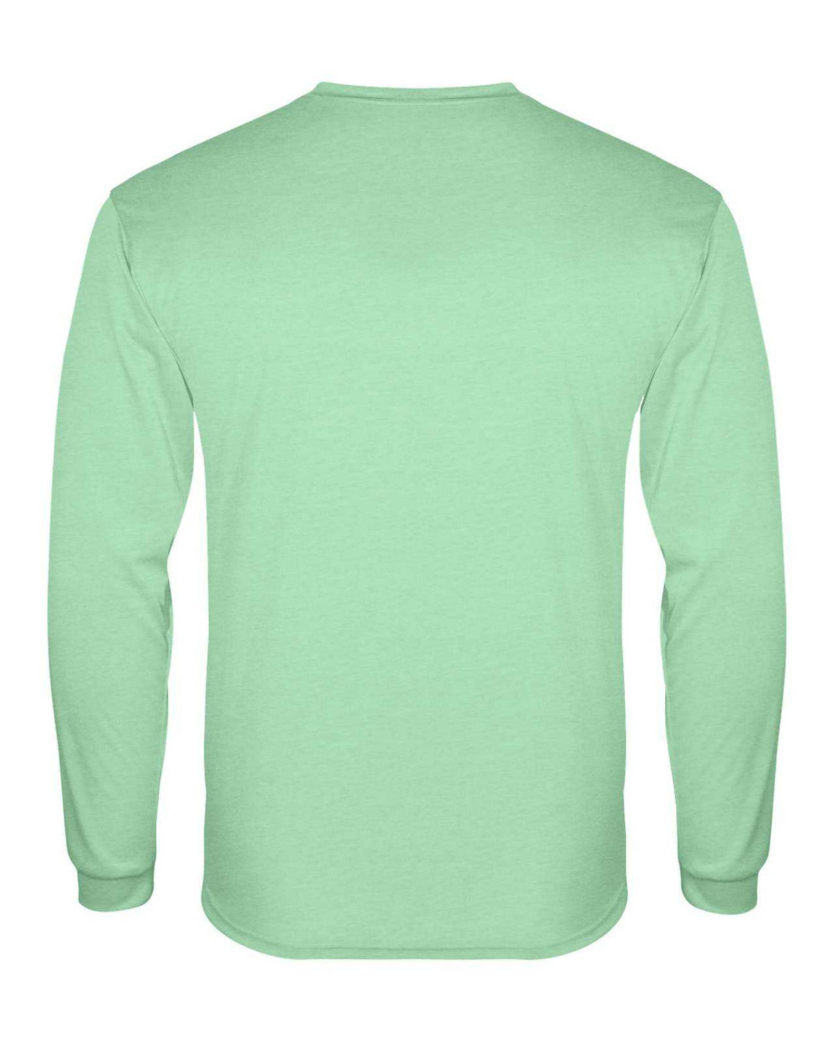 Badger Sport 2944 Tri-Blend Long Sleeve Youth Tee - Mint - HIT a Double - 3