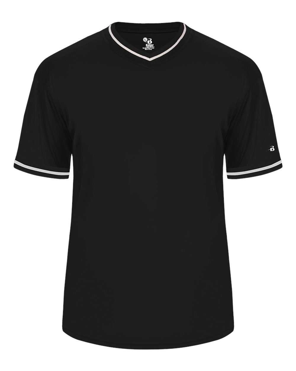 Badger Sport 2974 Vintage Youth Jersey - Black Black White - HIT a Double - 1