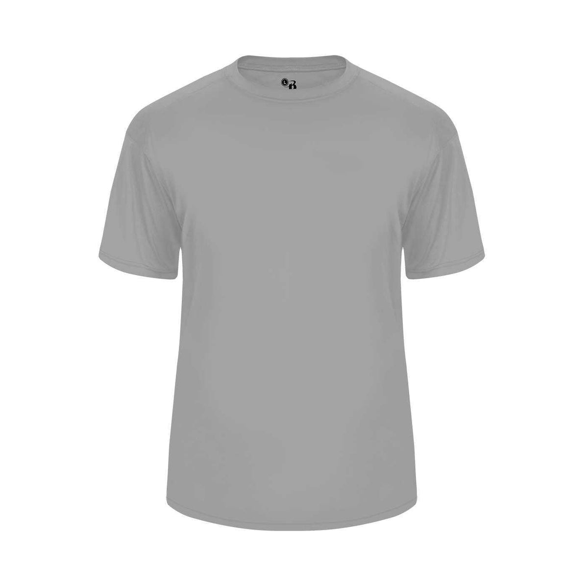 Badger Sport 4020 Ultimate Softlock Tee - Silver - HIT a Double - 1