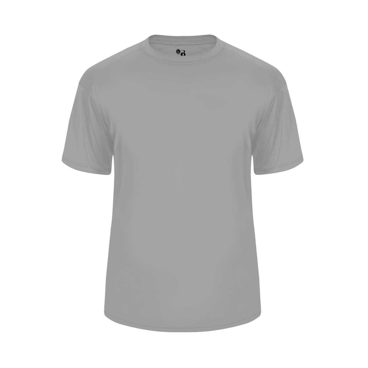 Badger Sport 4020 Ultimate Softlock Tee - Silver - HIT a Double - 1