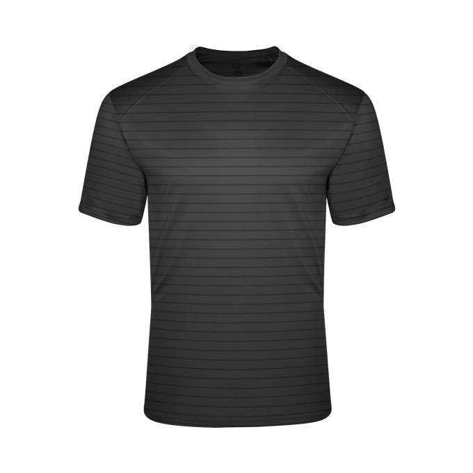 Badger Sport 4022 Ultimate Cross Tech Tee - Graphite - HIT a Double - 1