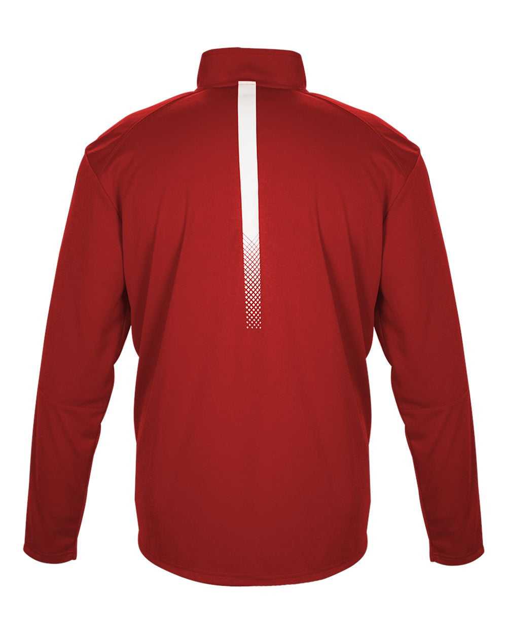 Badger Sport 4106 Sideline 1/4 Zip - Red White - HIT a Double - 3