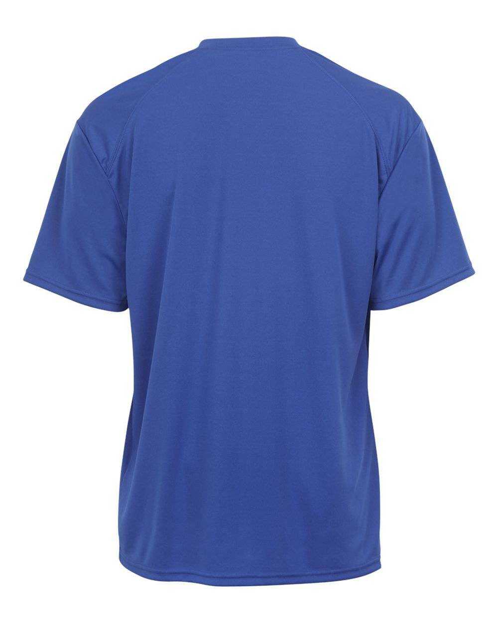 Badger Sport 4120 Adult B-Core Tee - Royal - HIT a Double - 3