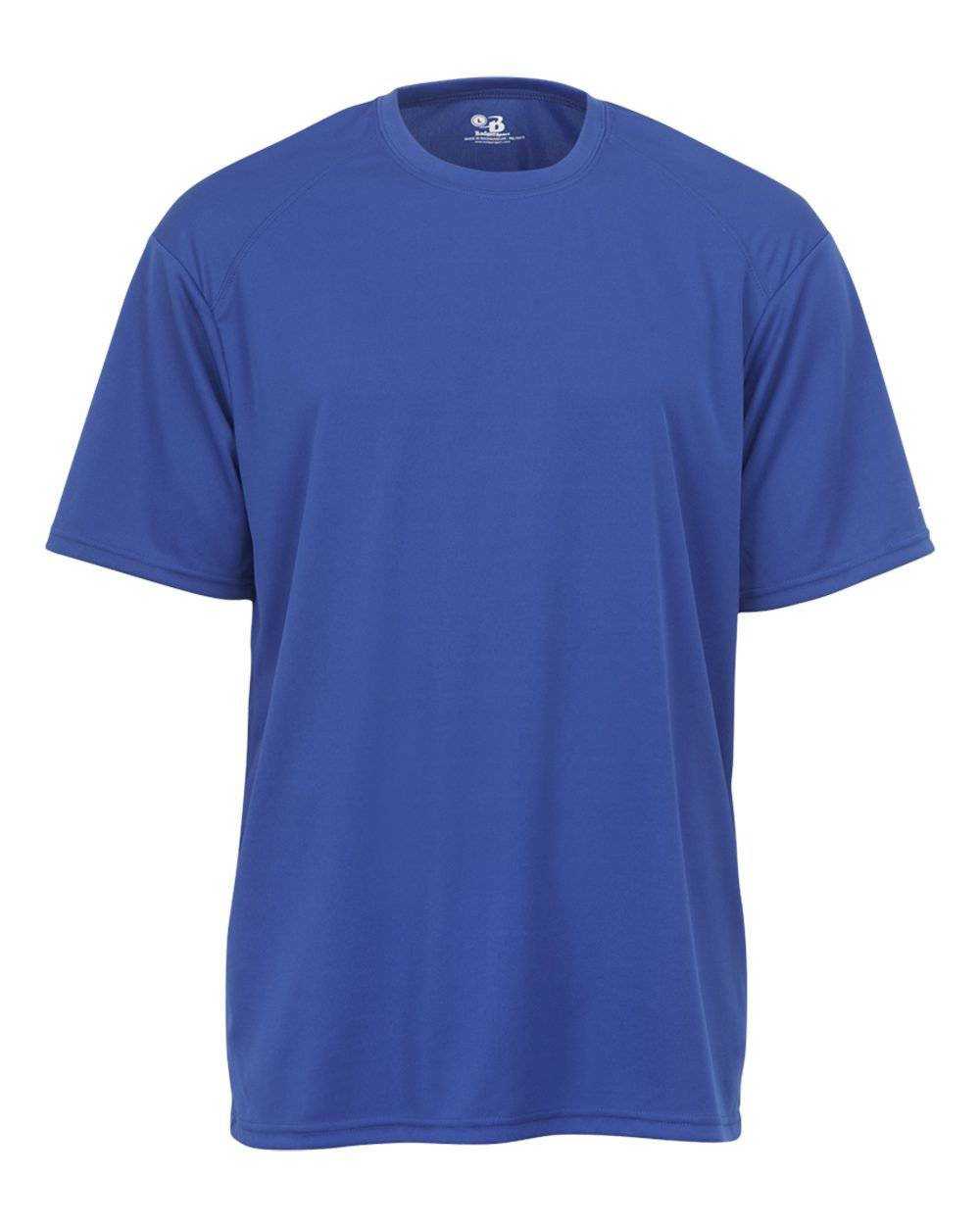 Badger Sport 4120 Adult B-Core Tee - Royal - HIT a Double - 1