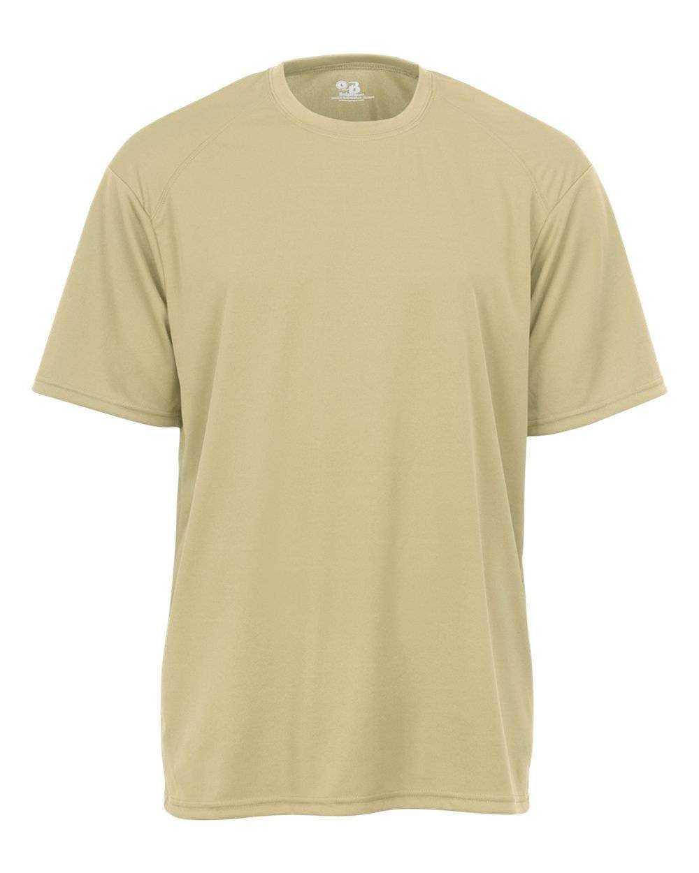 Badger Sport 4120 Adult B-Core Tee - Vegas Gold - HIT a Double - 1