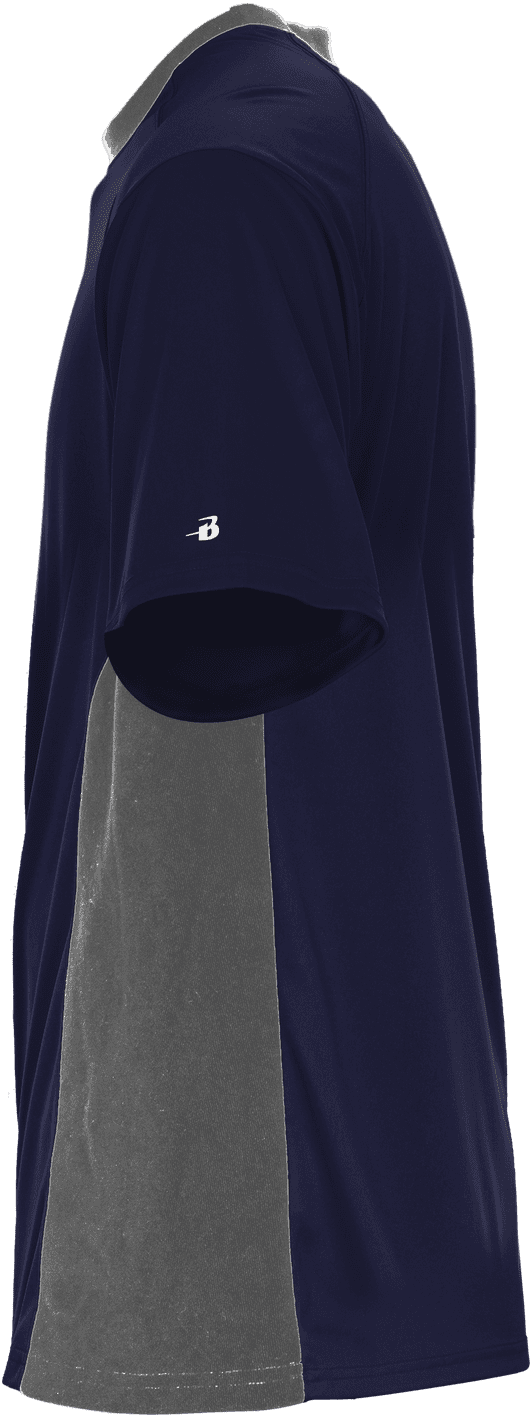 Badger Sport 426000 Sweatless Tee - Navy Graphite - HIT a Double - 2