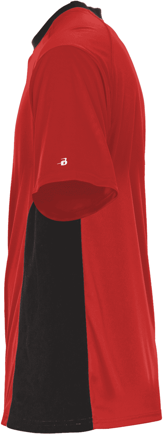 Badger Sport 426000 Sweatless Tee - Red Black