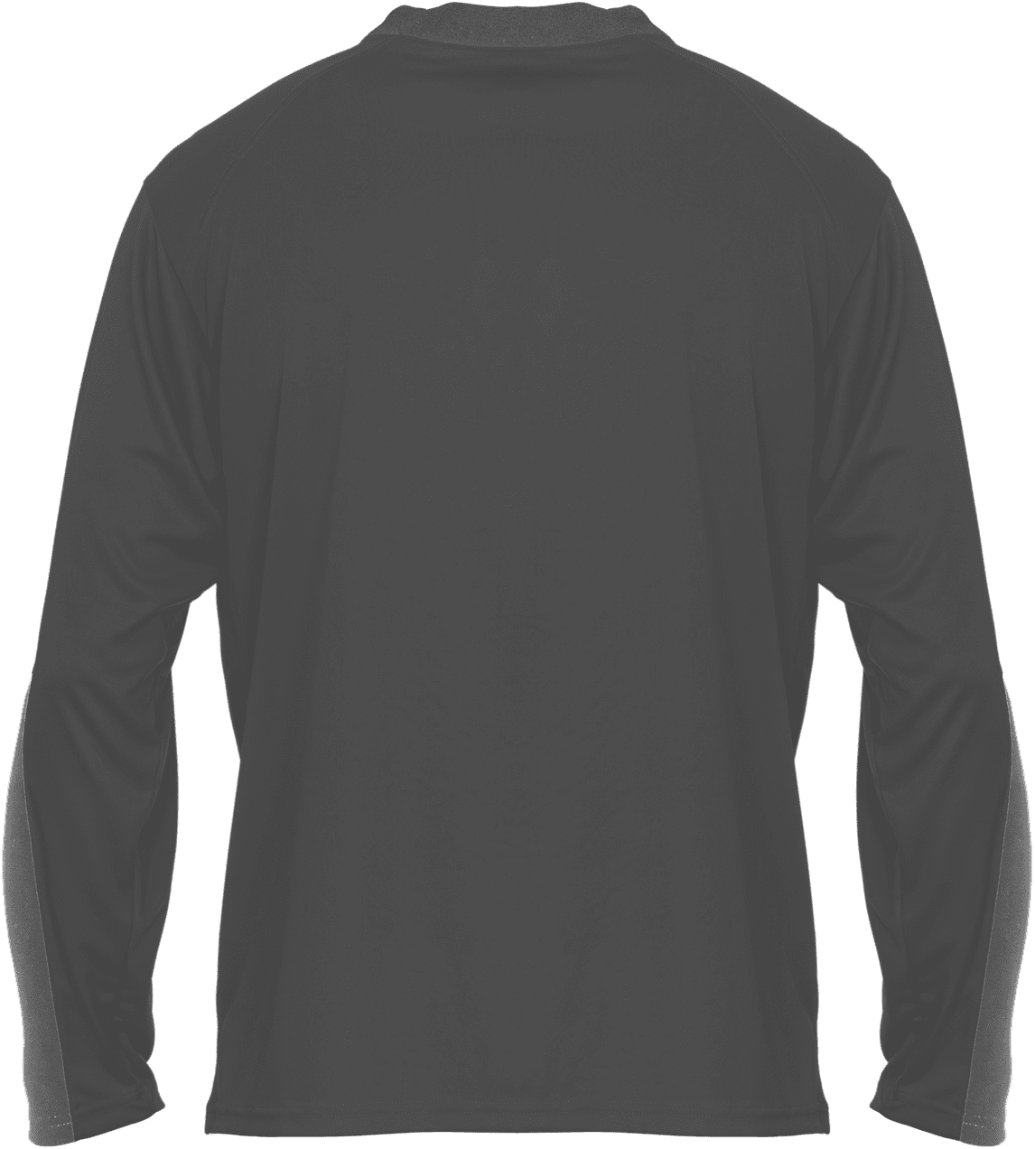 Badger Sport 426400 Sweatless Long Sleeve Tee - Graphite - HIT a Double - 3