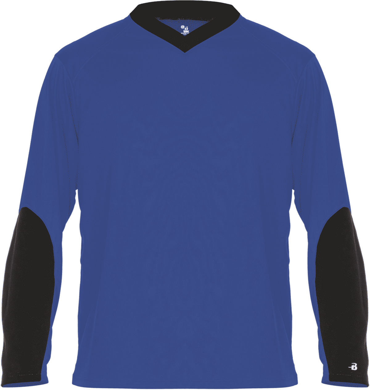 Badger Sport 426400 Sweatless Long Sleeve Tee - Royal Black