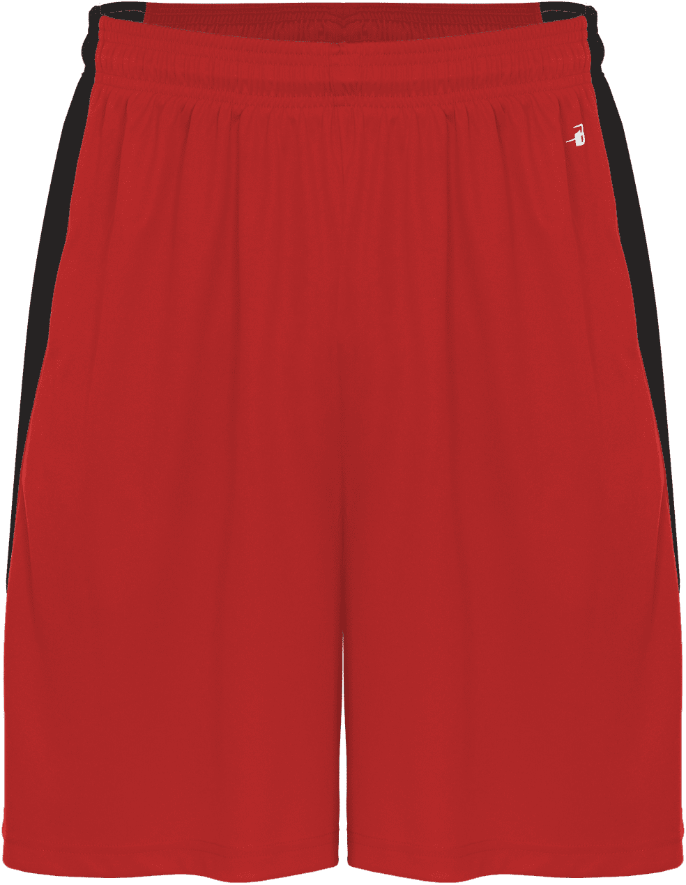 Badger Sport 426700 Sweatless Short - Red Black