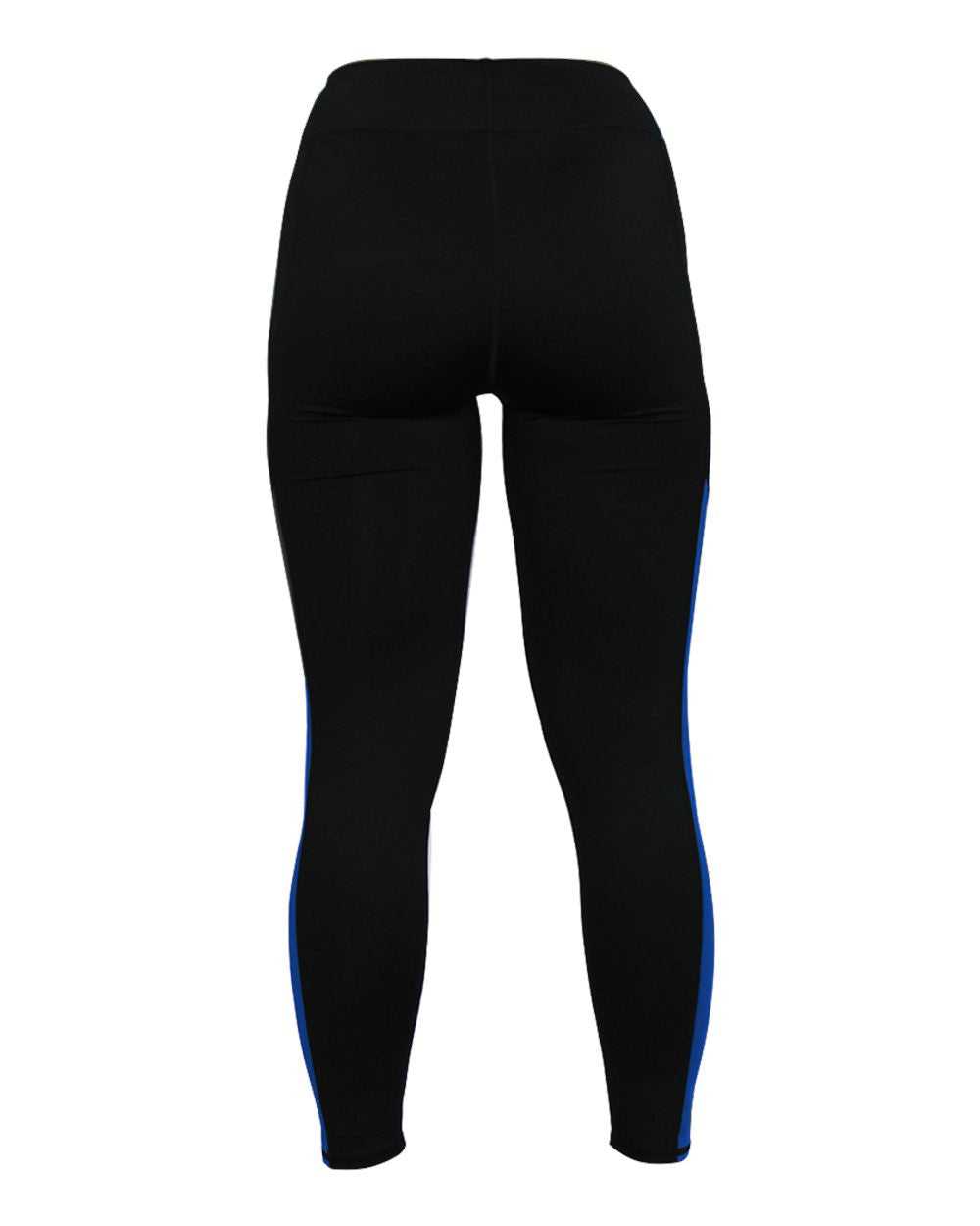 Badger Sport 4637 Panel Ladies Tight - Black Royal - HIT a Double - 3