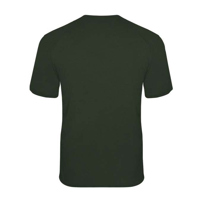 Badger Sport 4940 Tri-Blend Tee - Forest - HIT a Double - 2