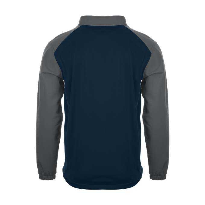 Badger Sport 7650 Sport Soft Shell Jacket - Navy Graphite - HIT a Double - 3