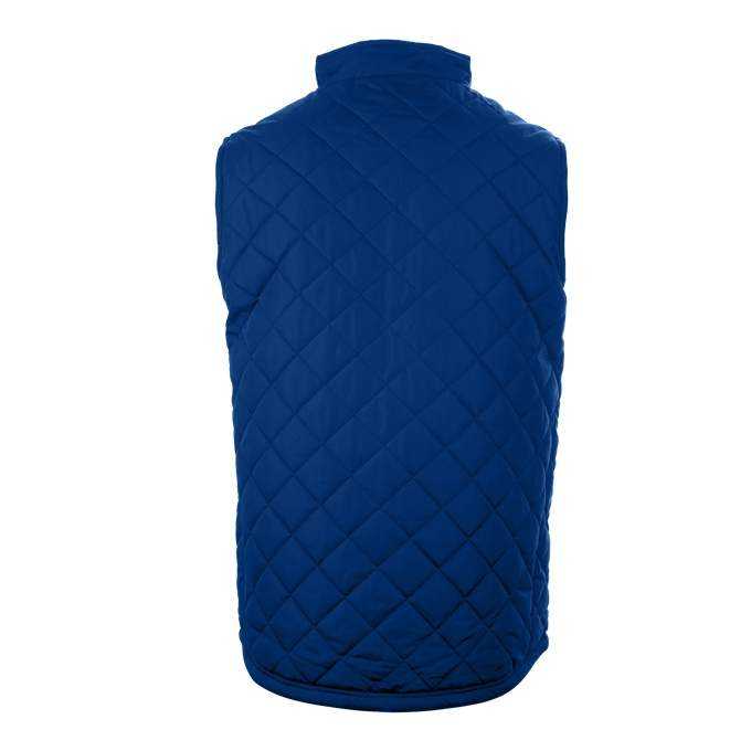 Badger Sport 7660 Quilted Vest - Royal - HIT a Double - 3