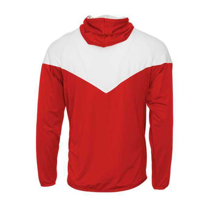 Badger Sport 772200 Sprint Outer-Core Jacket - Red White - HIT a Double - 2