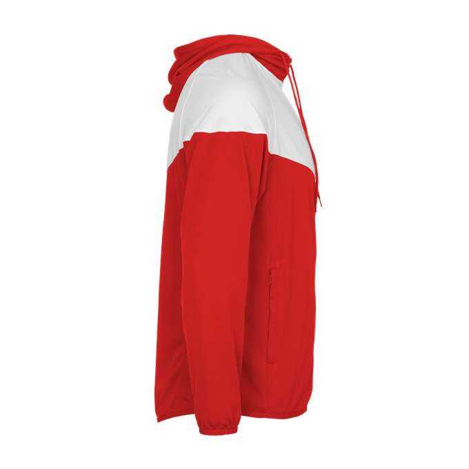 Badger Sport 772200 Sprint Outer-Core Jacket - Red White - HIT a Double - 3