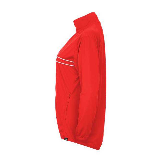Badger Sport 792300 Wired Outer-Core Women&#39;s Jacket - Red White - HIT a Double - 3