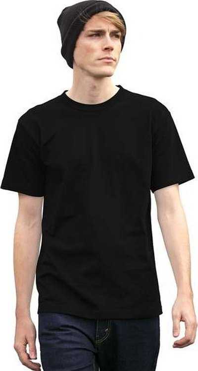 Bayside 9580 Unisex Ultimate Heavyweight T-Shirt - Black - HIT a Double - 1