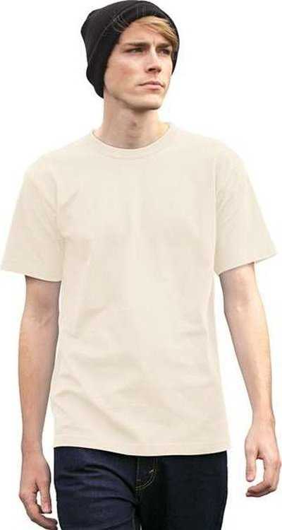 Bayside 9580 Unisex Ultimate Heavyweight T-Shirt - Cream - HIT a Double - 1
