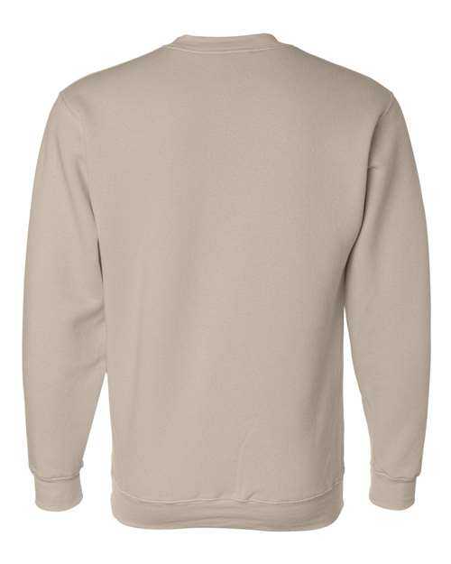 Bayside 1102 USA-Made Crewneck Sweatshirt - Sand - HIT a Double
