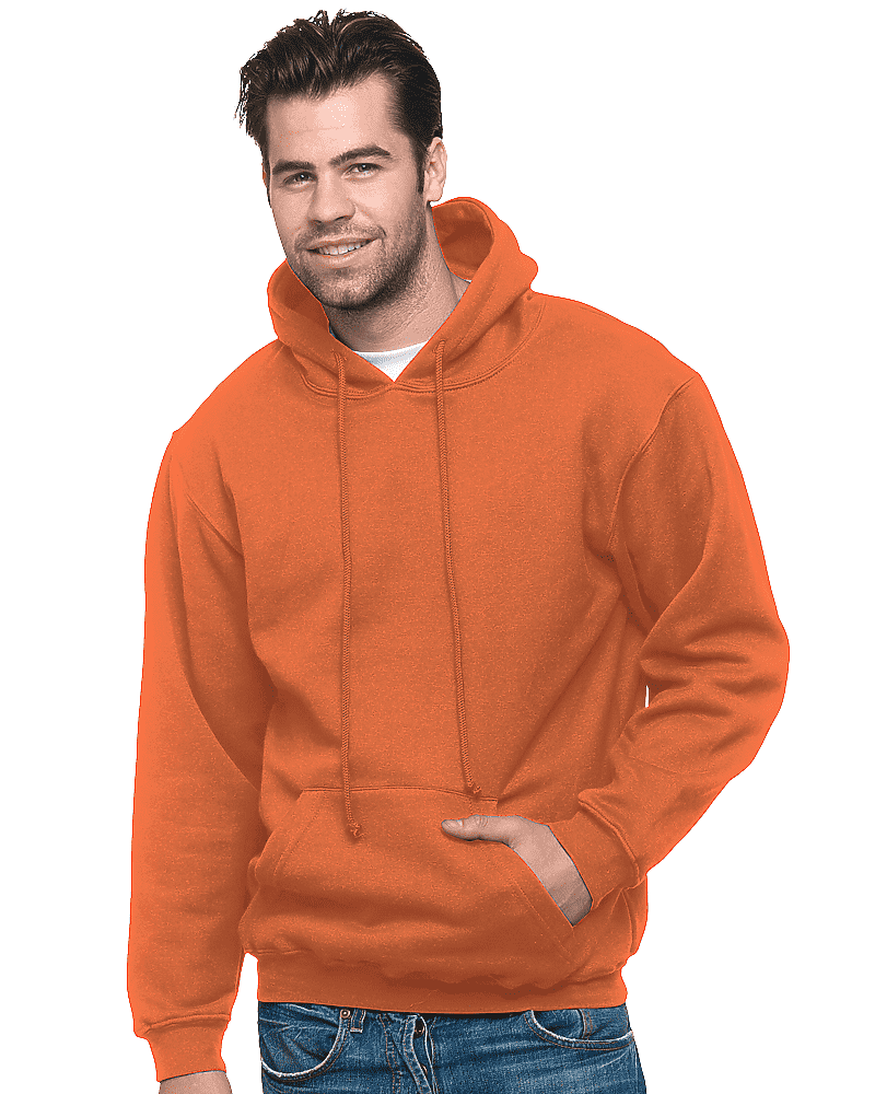 Bayside 2160 Union Hooded Sweatshirt - Bright Orange - HIT a Double