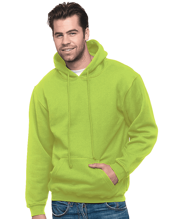 Bayside 2160 Union Hooded Sweatshirt - Lime Green - HIT a Double