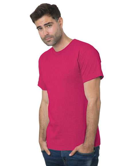Bayside 2905 Union-Made Short Sleeve T-Shirt - Bright Pink - HIT a Double