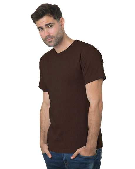 Bayside 2905 Union-Made Short Sleeve T-Shirt - Chocolate - HIT a Double