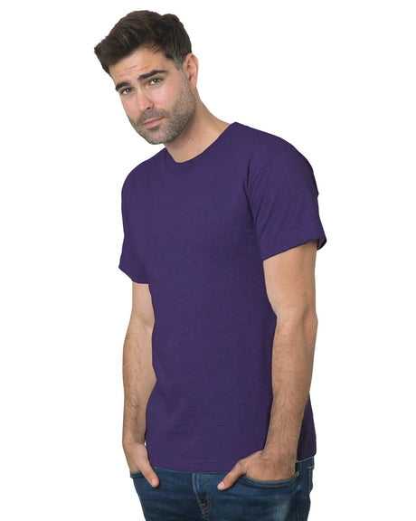 Bayside 2905 Union-Made Short Sleeve T-Shirt - Purple - HIT a Double