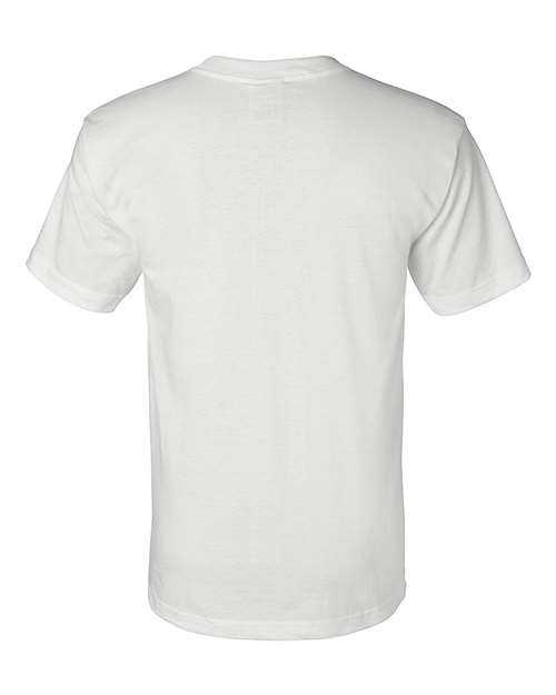 Bayside 2905 Union-Made Short Sleeve T-Shirt - White - HIT a Double
