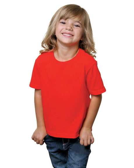 Bayside 4125 USA-Made Toddler T-Shirt - Red - HIT a Double