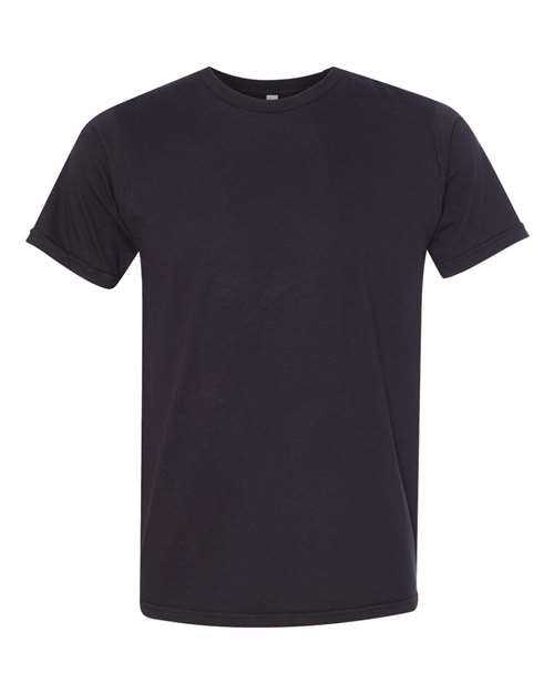 Bayside 5000 USA-Made Ringspun Unisex T-Shirt - Black - HIT a Double