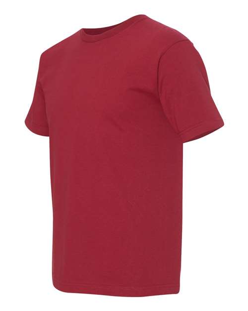 Bayside 5040 USA-Made 100% Cotton Short Sleeve T-Shirt - Cardinal - HIT a Double