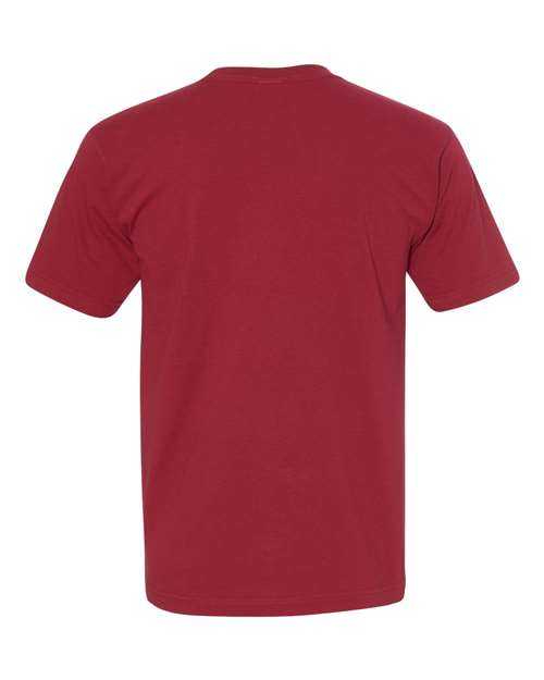 Bayside 5040 USA-Made 100% Cotton Short Sleeve T-Shirt - Cardinal - HIT a Double