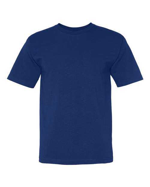 Bayside 5040 USA-Made 100% Cotton Short Sleeve T-Shirt - Royal - HIT a Double