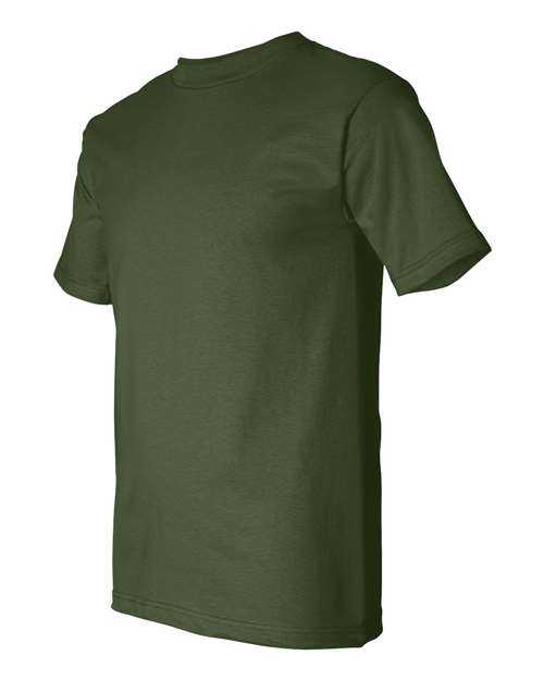 Bayside 5100 USA-Made Short Sleeve T-Shirt - Army - HIT a Double