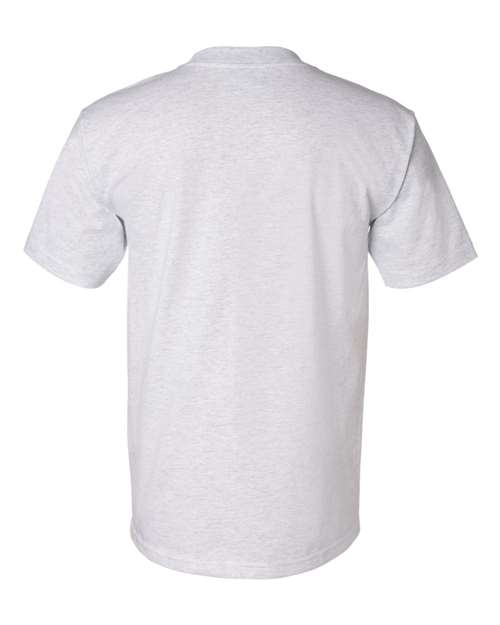 Bayside 5100 USA-Made Short Sleeve T-Shirt - Ash - HIT a Double