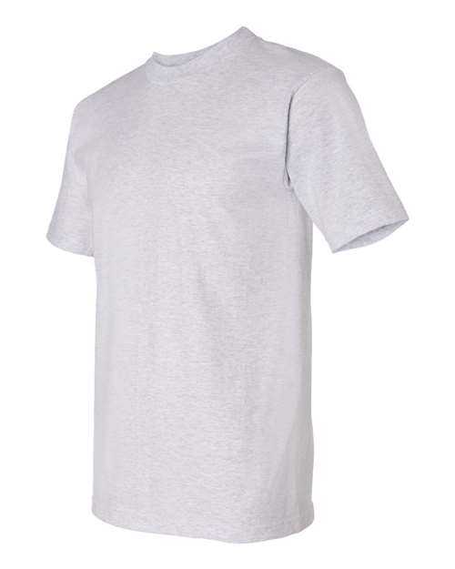 Bayside 5100 USA-Made Short Sleeve T-Shirt - Ash - HIT a Double
