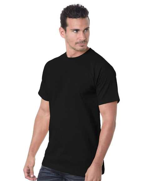 Bayside 5100 USA-Made Short Sleeve T-Shirt - Black - HIT a Double