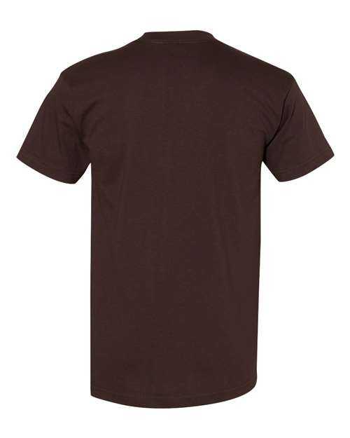 Bayside 5100 USA-Made Short Sleeve T-Shirt - Chocolate - HIT a Double