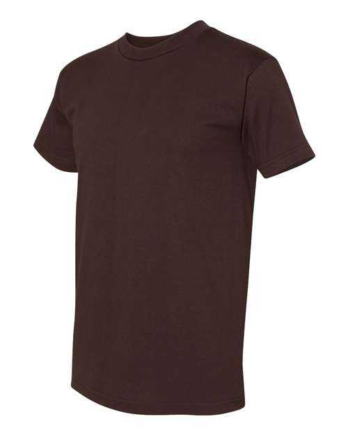 Bayside 5100 USA-Made Short Sleeve T-Shirt - Chocolate - HIT a Double