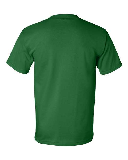 Bayside 5100 USA-Made Short Sleeve T-Shirt - Kelly Green - HIT a Double