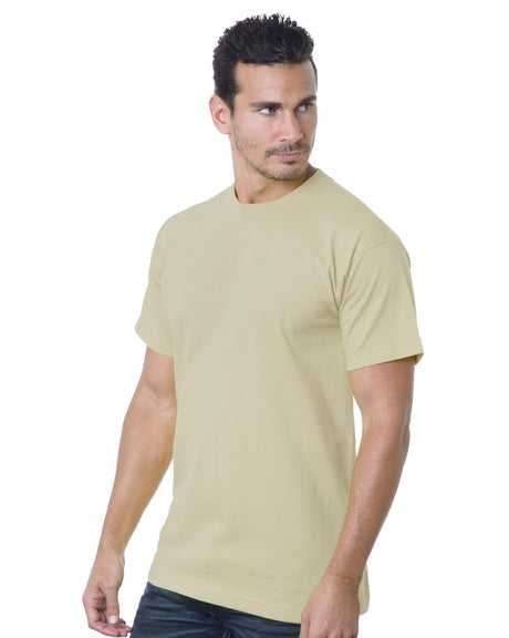 Bayside 5100 USA-Made Short Sleeve T-Shirt - Natural - HIT a Double
