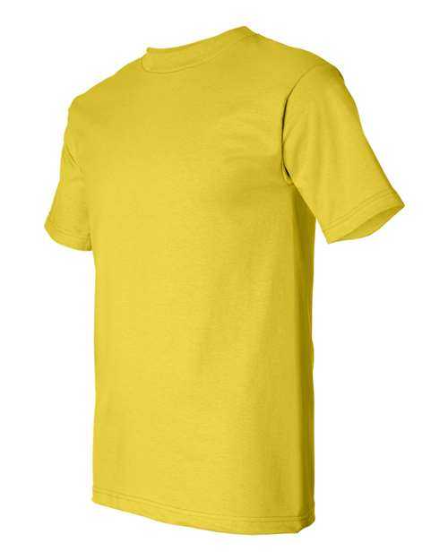 Bayside 5100 USA-Made Short Sleeve T-Shirt - Pacific Yellow - HIT a Double
