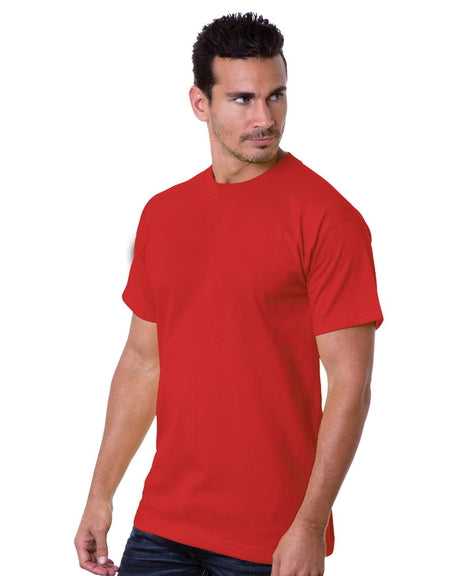 Bayside 5100 USA-Made Short Sleeve T-Shirt - Red - HIT a Double