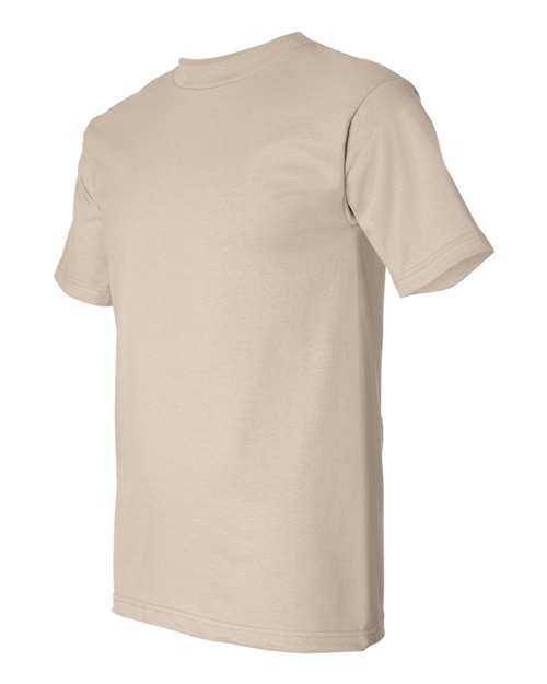 Bayside 5100 USA-Made Short Sleeve T-Shirt - Sand - HIT a Double