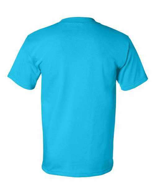Bayside 5100 USA-Made Short Sleeve T-Shirt - Teal - HIT a Double